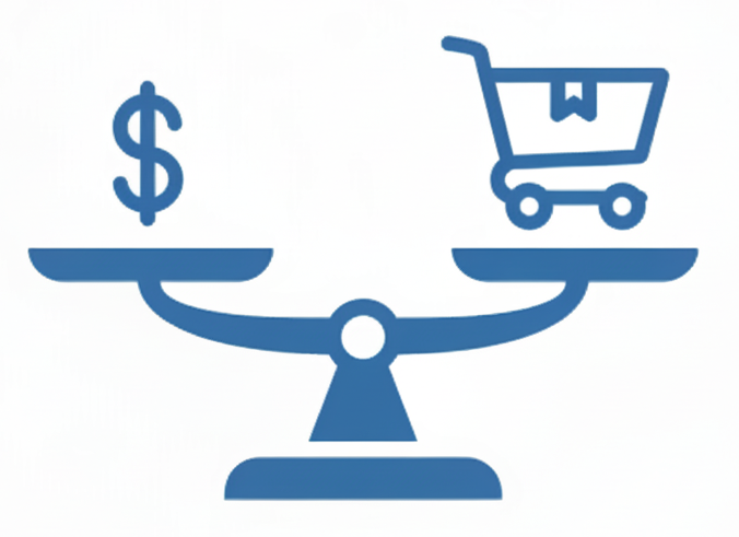 Price comparision weigt