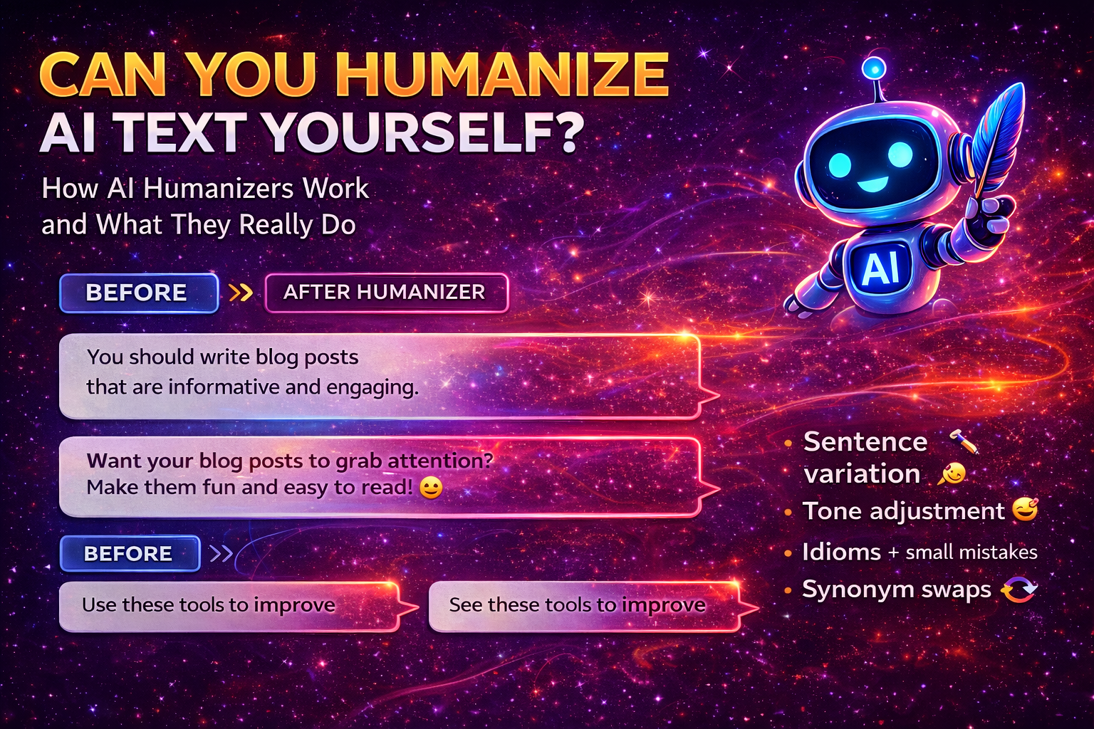 Can You Humanize AI Text Yourself? How AI Humanizers Work and What They Really Do