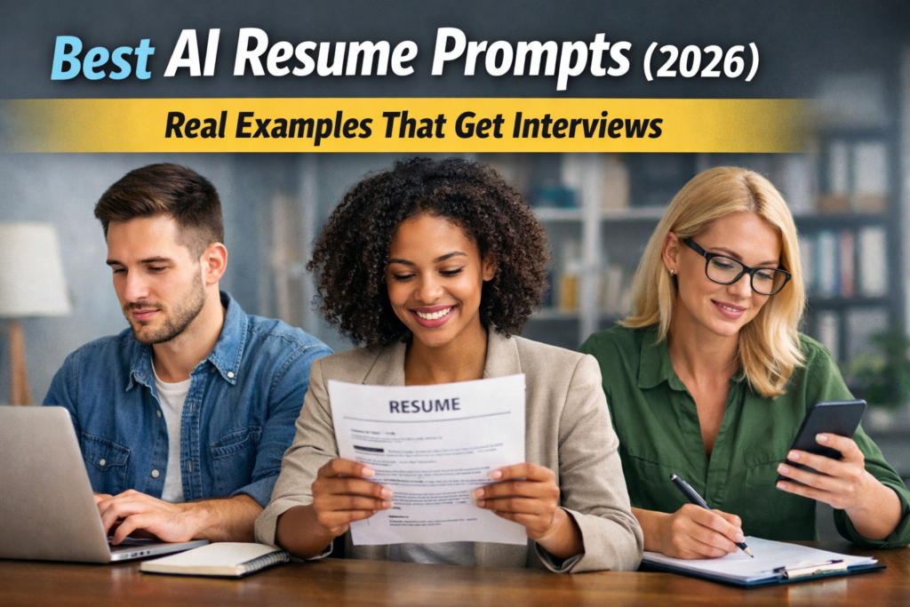 Best AI Resume Prompts (2026)