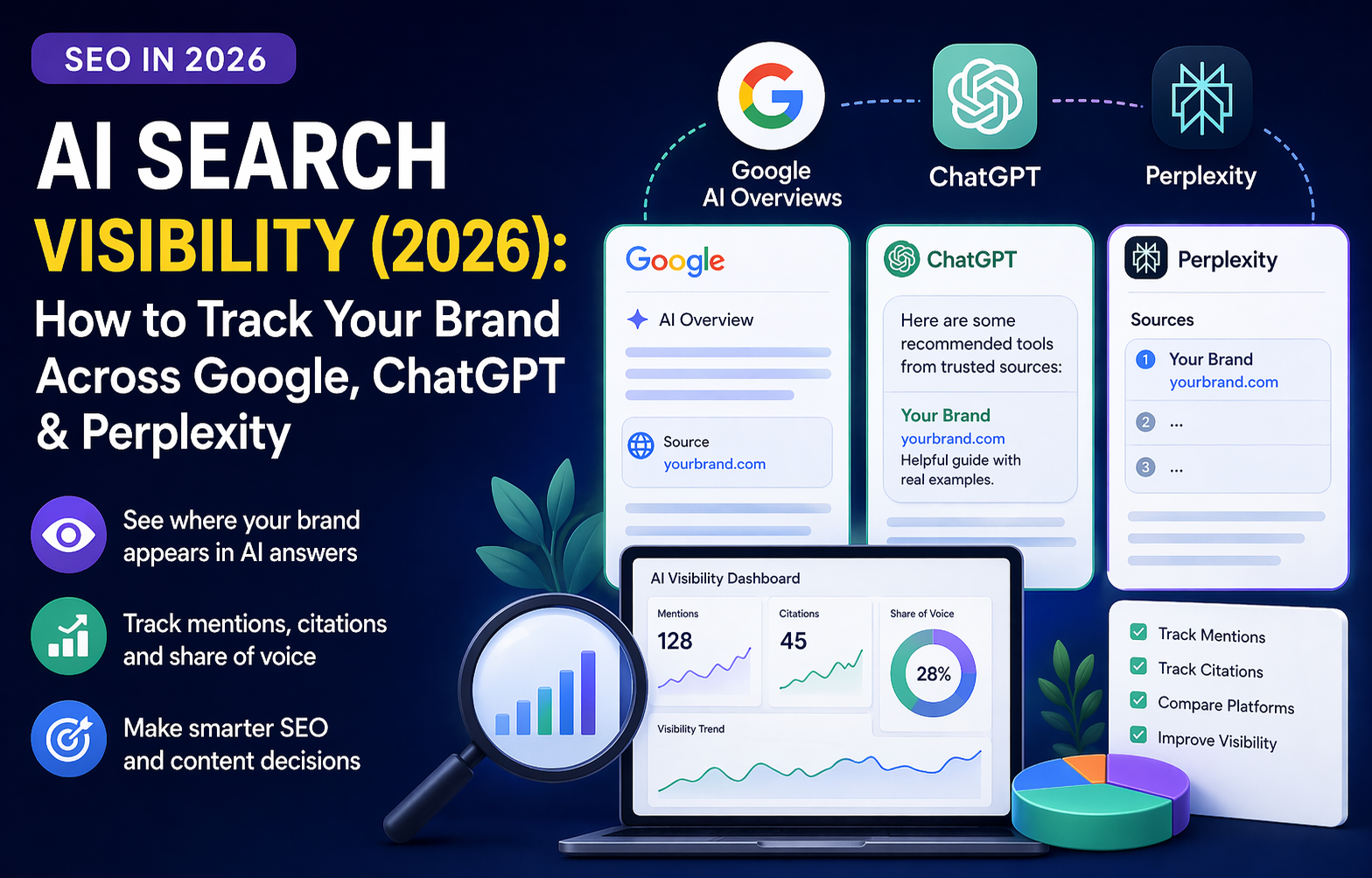AI Search Visibility (2026): How to Track Your Brand Across Google, ChatGPT & Perplexity