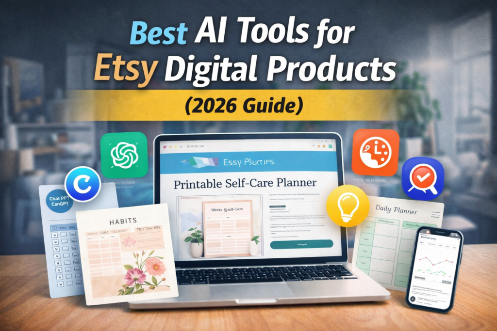 Best AI Tools for Etsy Digital Products
