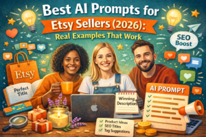 Best AI prompts for Etsy sellers