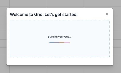 Jasper Grid building a new content workflow.